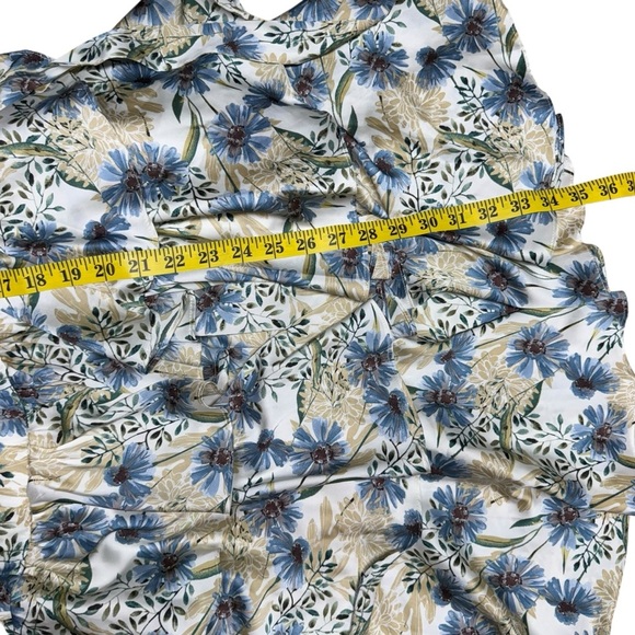 En Saison Dahlia Floral Puff Sleeve Mini Dress NWT Cottagecore Romantic Dress M - Picture 15 of 16